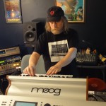Touch the Moog. Love it.